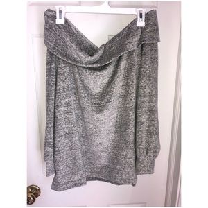 Loft gray sweater